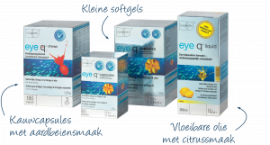 Equazen eye q in verschillende vormen - Capsules, Chews en Liquid